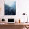 Stupell Industries Daylight over Pine Forest Mountain with Fog Canvas Wall Art